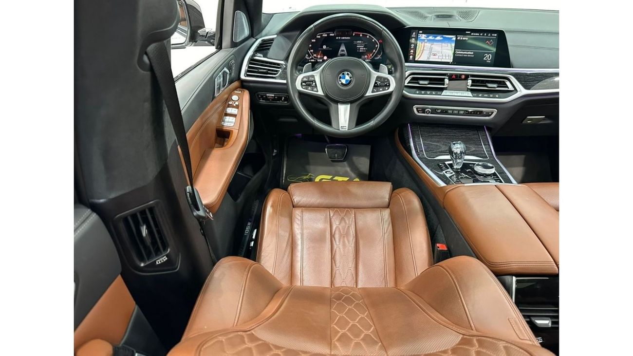 BMW X7 M50i 2022 BMW X7 xDrive50i M-Sport, Dec 2027 BMW Warranty + Service Pack, Full Options, Low Kms, GCC