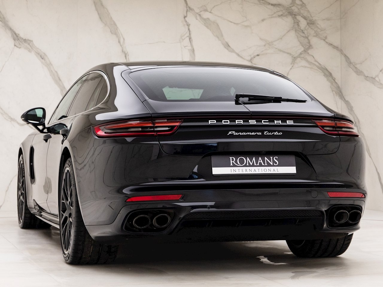 Porsche Panamera S exterior - Rear Right Angled