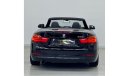 بي أم دبليو 420 2016 BMW 420i Convertible Sport, Full BMW Service History, Warranty, low Kms, GCC