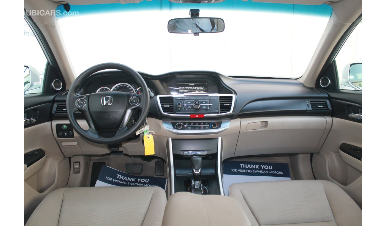 Honda Accord 2.4L EX 2016 MODEL WITH CRUISE CONTROL