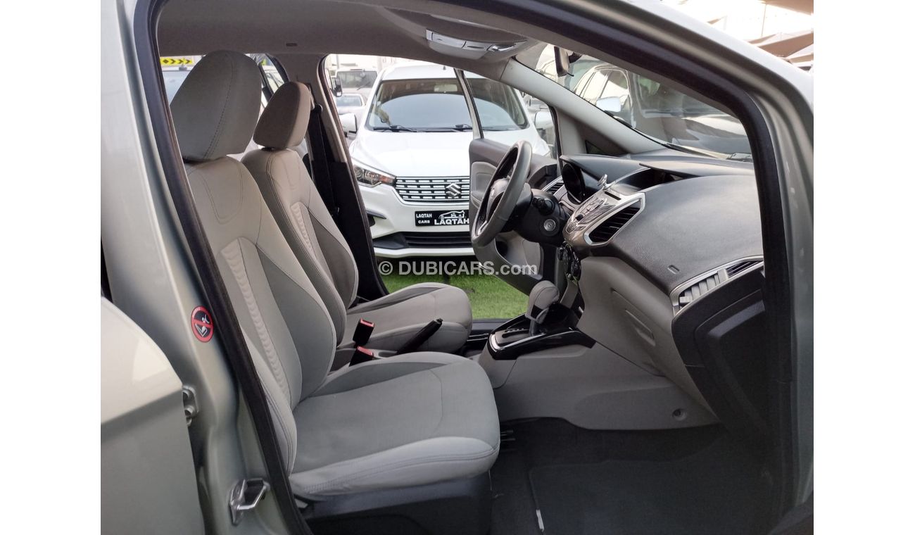 Ford EcoSport 2015 Gulf model, cruise control, rear wing, alloy wheels, fog lights sensors, in excellent condition