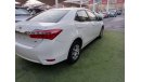 Toyota Corolla 1600 CC model 2016 GCC white color inside beige control unit in excellent condition