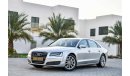 Audi A8 Pristine Condition  - GCC - AED 2,089 Per Month (3 Years) - 0% Downpayment