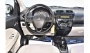 Mitsubishi Attrage AED 703 PM | 1.2L GLX GCC DEALER WARRANTY
