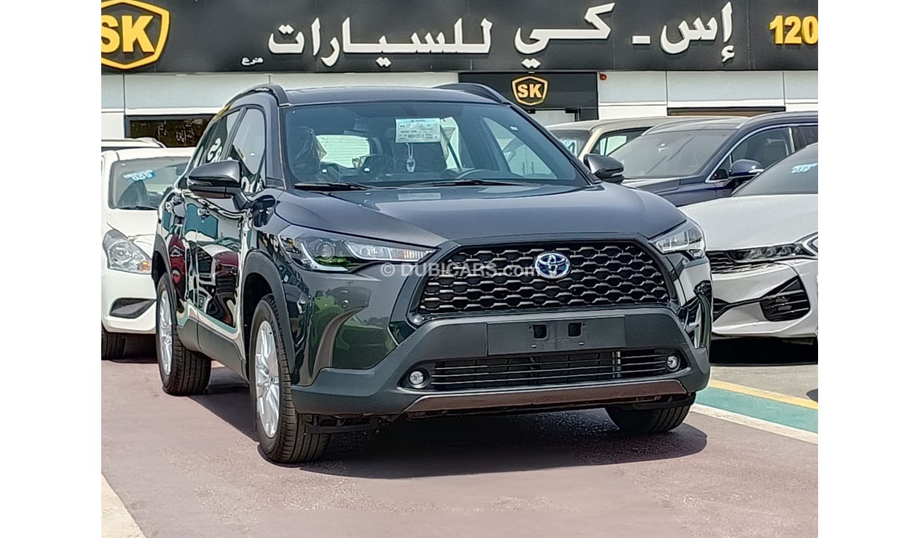 Toyota Corolla Cross 1.8L HYBRID, LEATHER SEATS, DVD+CAMERA, SUNROOF  (CODE # 67877)