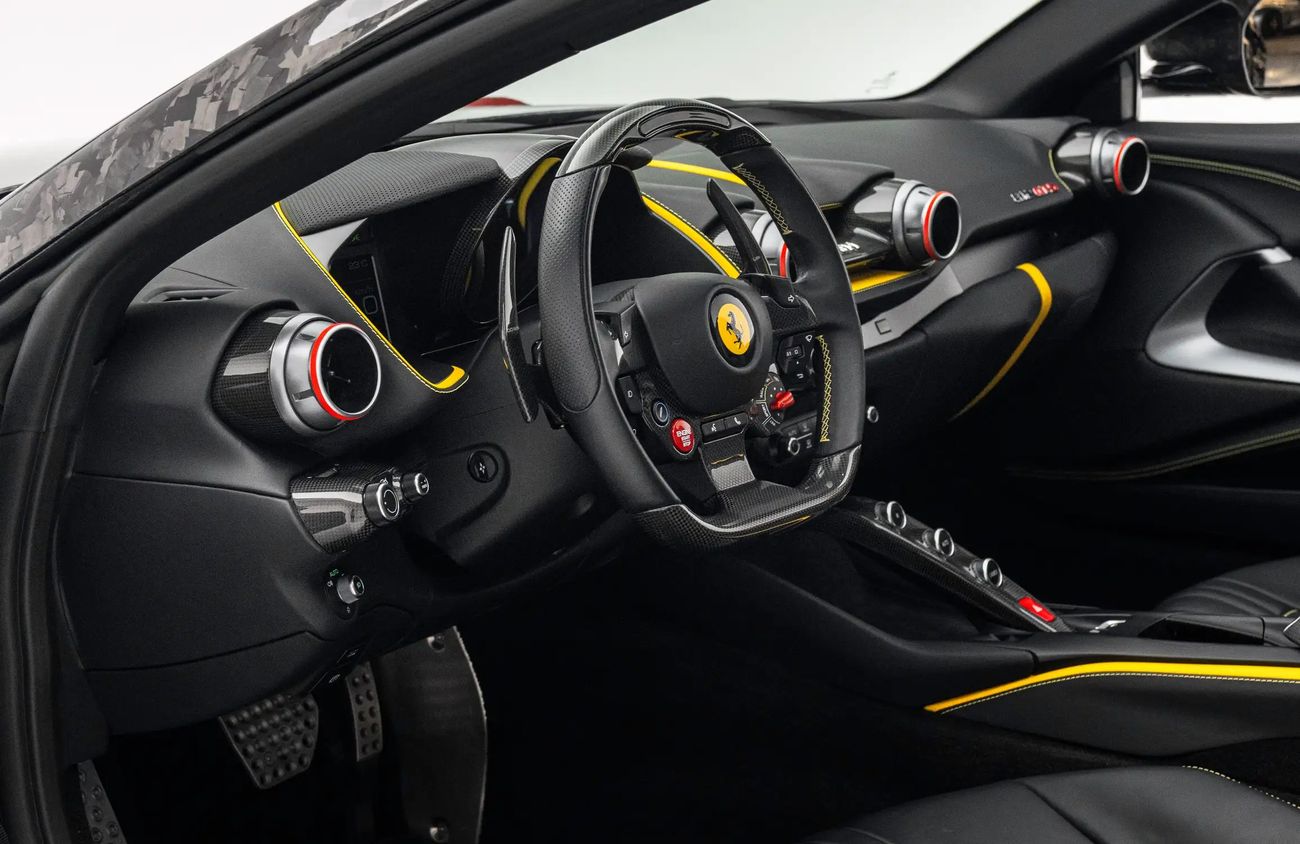 Ferrari 812 GTS 6.5L V12 Naturally Aspirated Engine