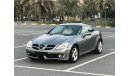 Mercedes-Benz SLK 200 Model 2009 GCC car prefect condition inside and outside full option