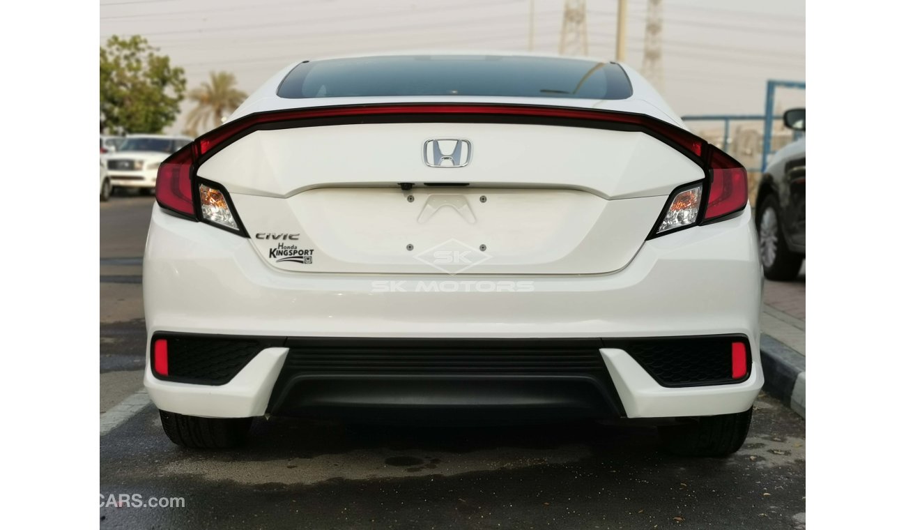 Honda Civic 2.0L, 16" Rims, DRL LED Headlights, ECON Mode, Tyre Pressure Switch, DVD, Bluetooth (LOT # 4776)