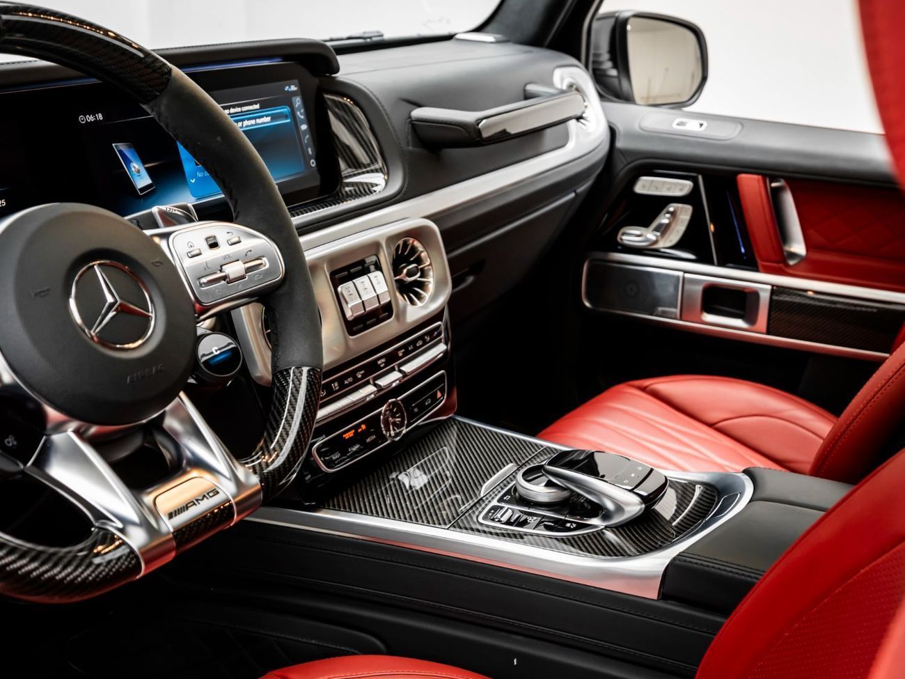 مرسيدس بنز G 63 AMG 2023 Mercedes G63, 2028 Mercedes Warranty, 2027 Mercedes Service COntract, Low KMs, GCC