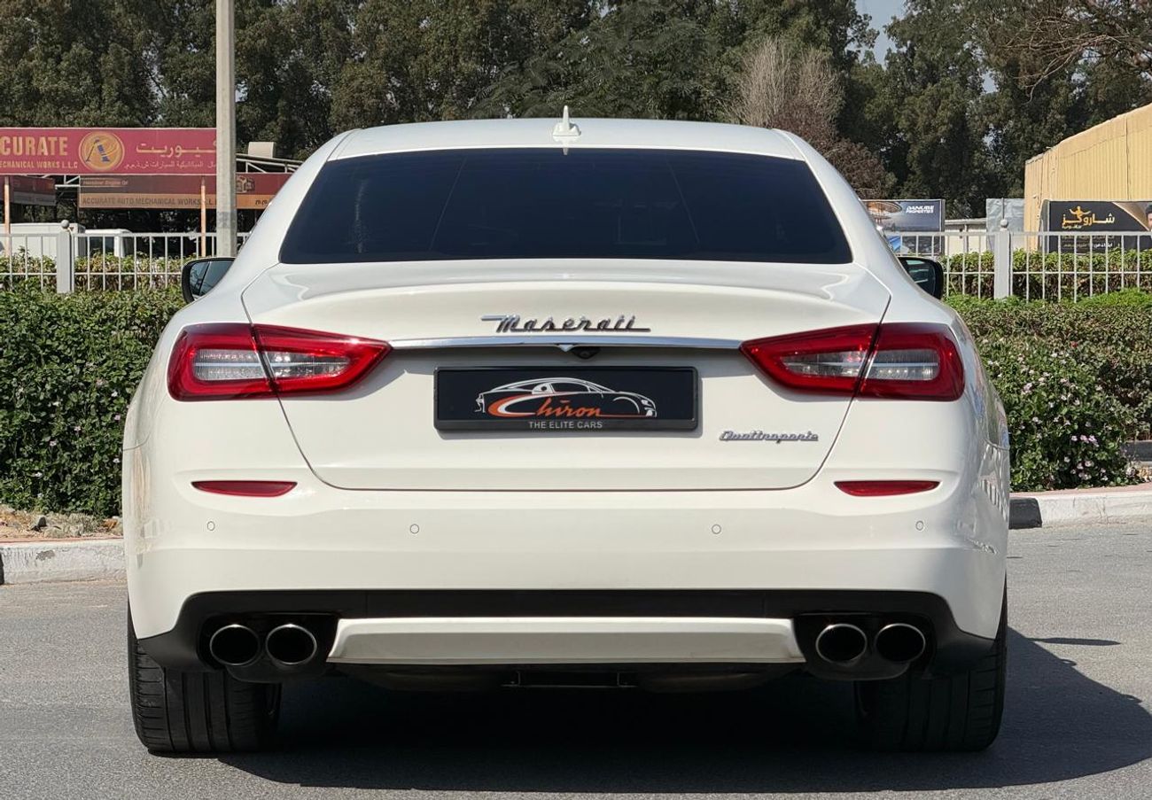 Maserati Quattroporte S 3.0L (350 HP) RAMADAN OFFER MASERATI QUATTROPORTE S 2015 GCC CARBON F  FULL OPTIONS IN LOW MILEAGE