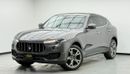 Maserati Levante Std 3.0L (350 HP) 2020 Maserati Levante Q4, Warranty, Full Maserati Service History, Excellent Condi