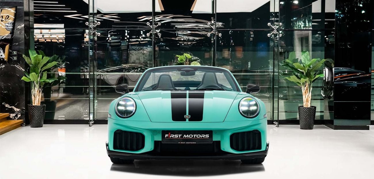 بورش 911 3.7L F6 Turbocharged Engine + T-Hybrid