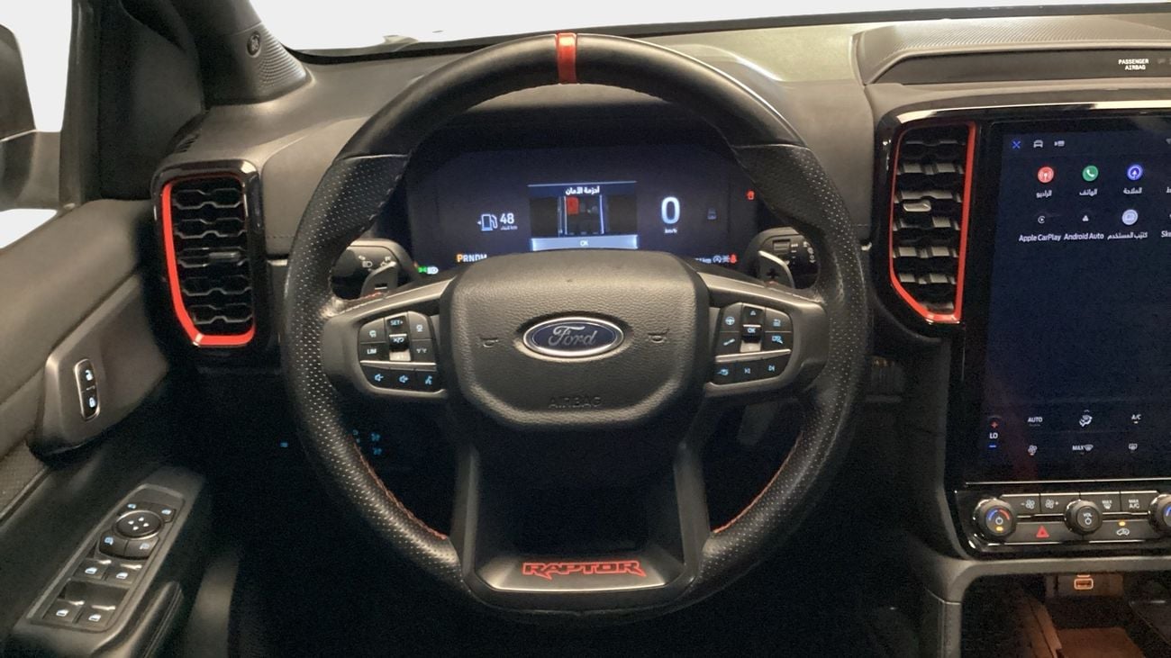 فورد رانجر 3.0 ECOBOOST V6 4WD AUTO DC RAPTOR | شامل الضمان | 0 ﺪﻔﻋﺓ ﺃﻮﻟﻯ