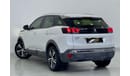 Peugeot 3008 Allure 2019 Peugeot 3008 Allure, April 2024 Peugeot Warranty, Full Service History, Low Kms, GCC