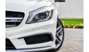 Mercedes-Benz A 45 AMG - 2 Y Warranty!  AED 1,897 per month - 0% Downpayment