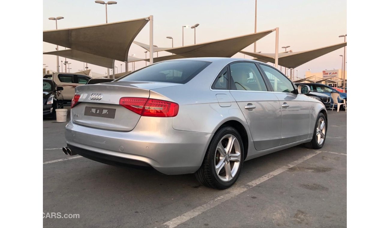 Audi A4 Audi A4 model 2013 GCC car prefect condition full option low mileage sun roof leather seats navigati