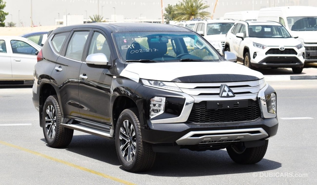 Mitsubishi Montero Montero Sport 2022 3.0L F49+ | GCC specs 4x4 | Push Start | (Sunroof/Heating Seats) | Black Leather 