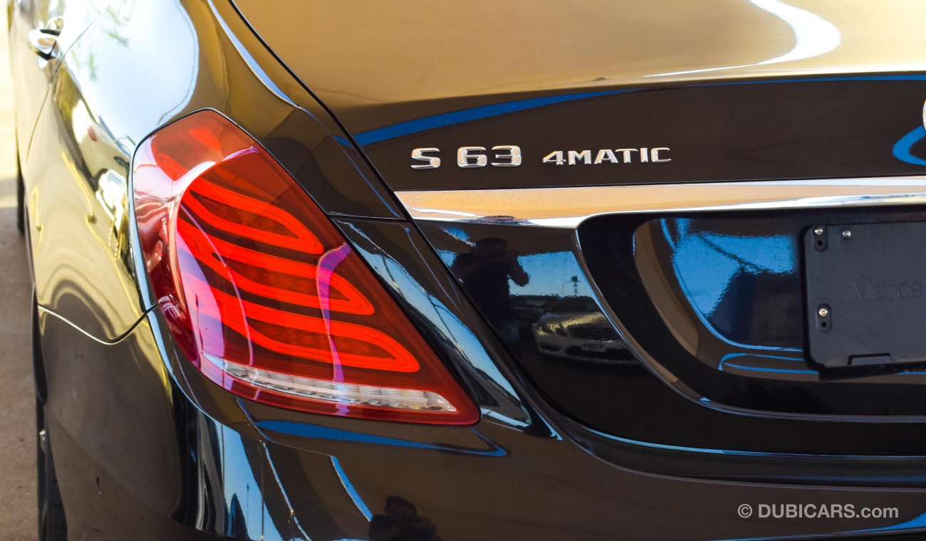 مرسيدس بنز S 63 AMG V8 Biturbo 4Matic