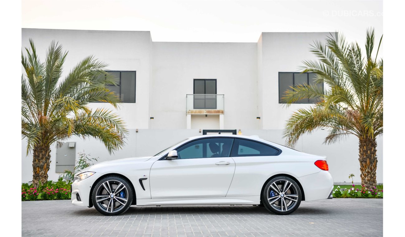 BMW 435i Sport Twin Turbo - 2Y Warranty!  - GCC - AED 2,526 PER MONTH - 0% DOWNPAYMENT