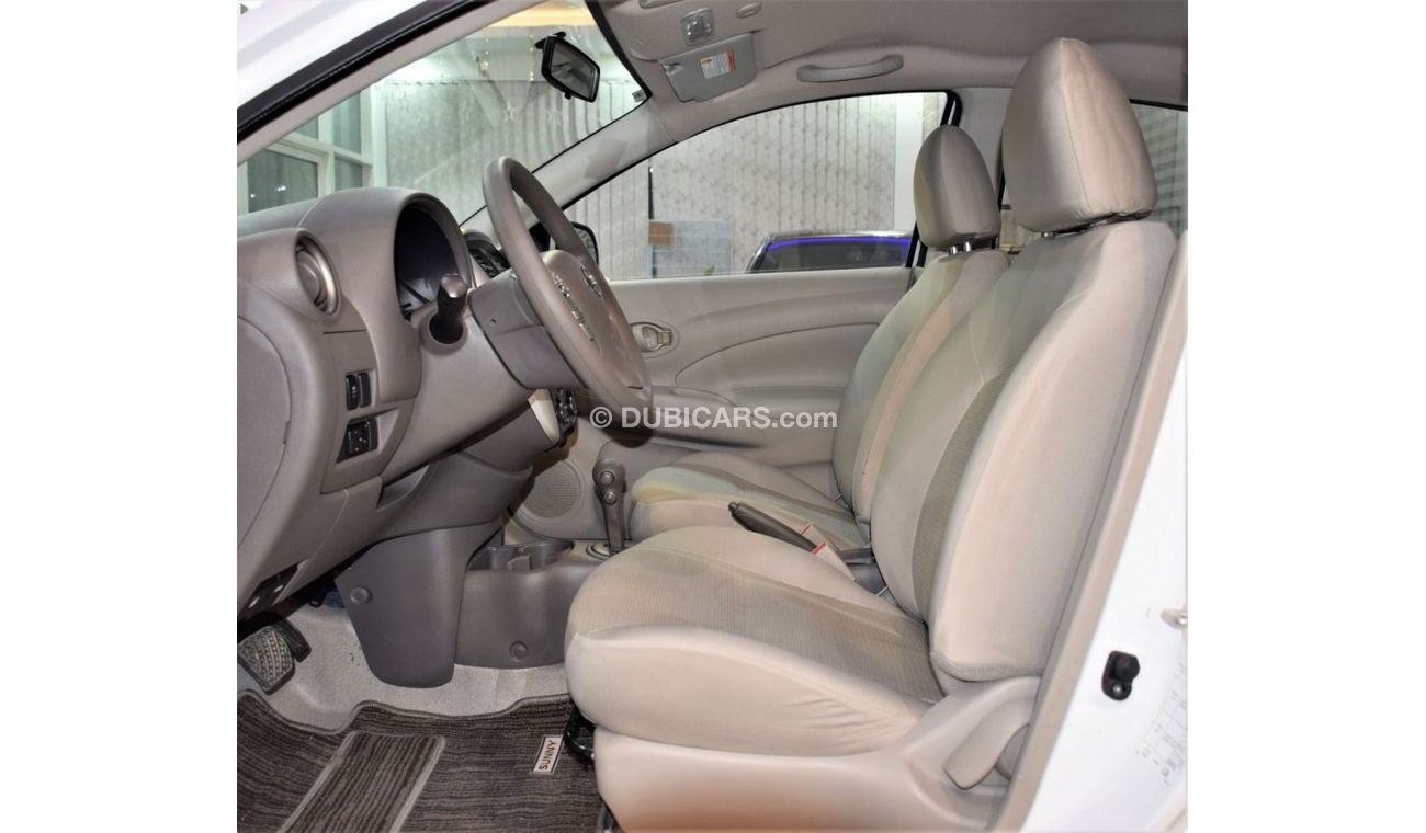 نيسان صني Nissan Sunny 2018 Model!! in White Color! GCC Specs