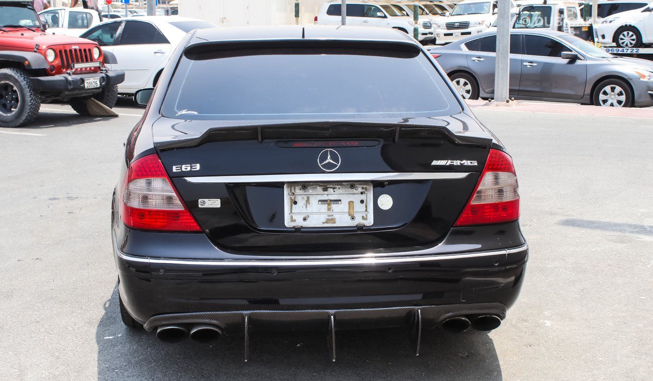 مرسيدس بنز E 55 AMG With E63 body kit