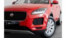 Jaguar E Pace Std 2019 Jaguar E-Pace P200 / Full Jaguar Service History & Jaguar Warranty