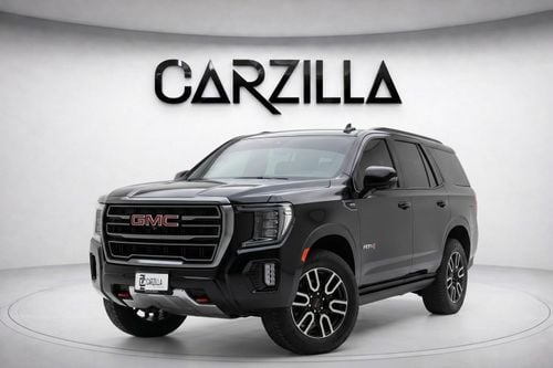 جي أم سي يوكون AT4 GMC Yukon 2023 l Black l GCC Specs l AED 3,427 / Monthly