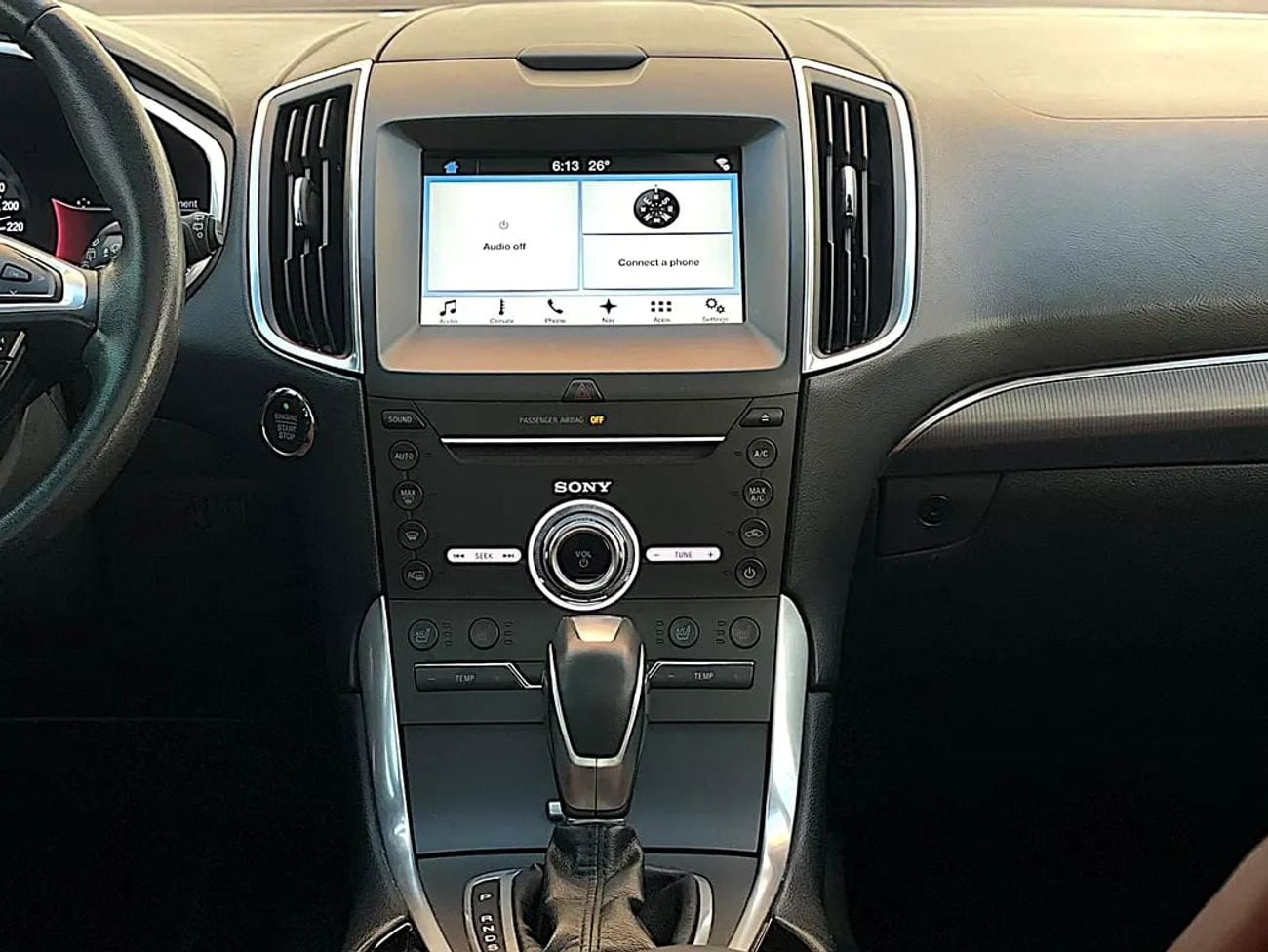 Ford Edge 1,045 P.M | 3.5 V6 Titanium - GCC Specs -under warranty | ORIGINAL PAINT