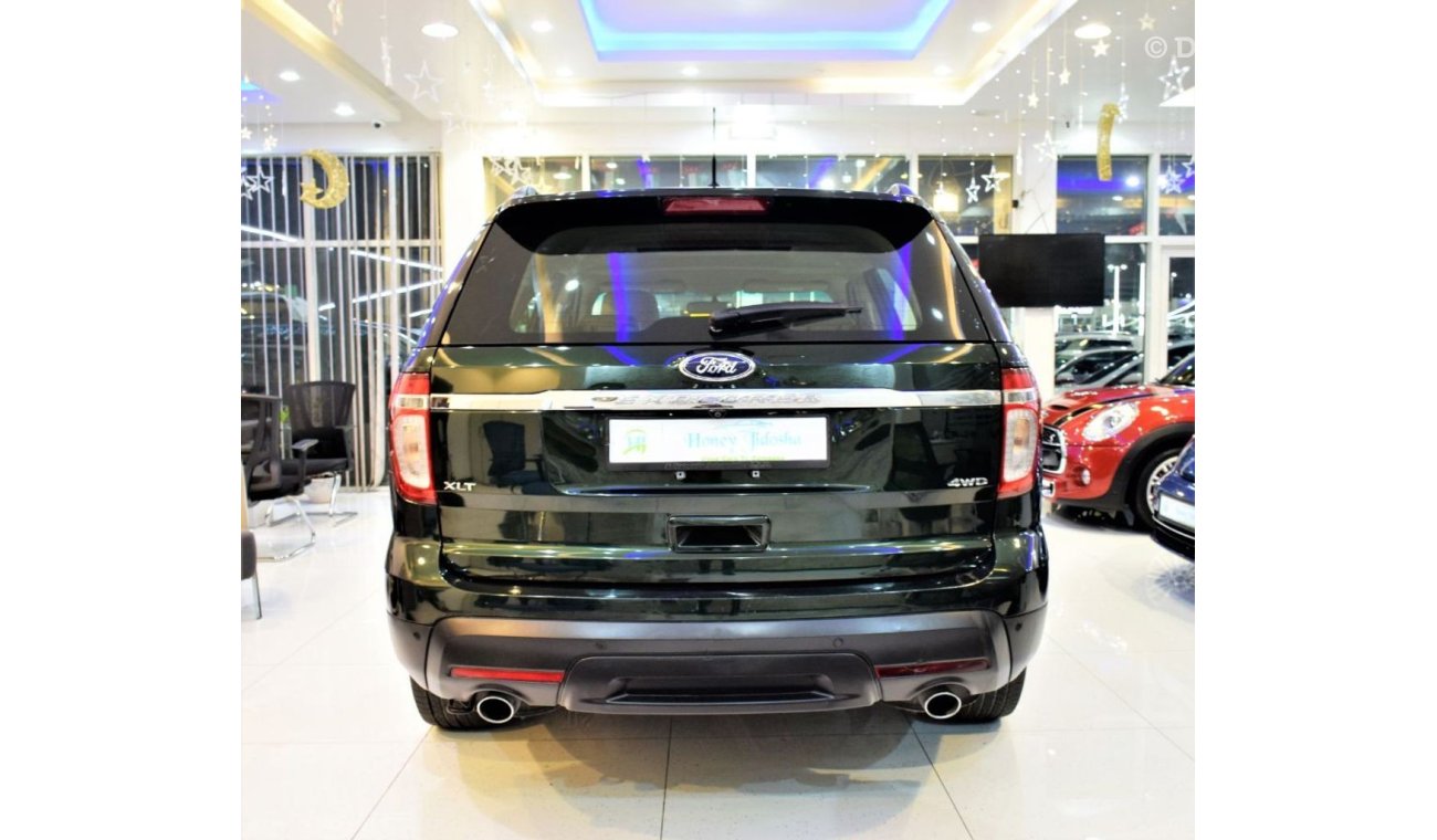 Ford Explorer Amazing Ford Explorer 2013 Model!! in Green  Color! GCC Specs