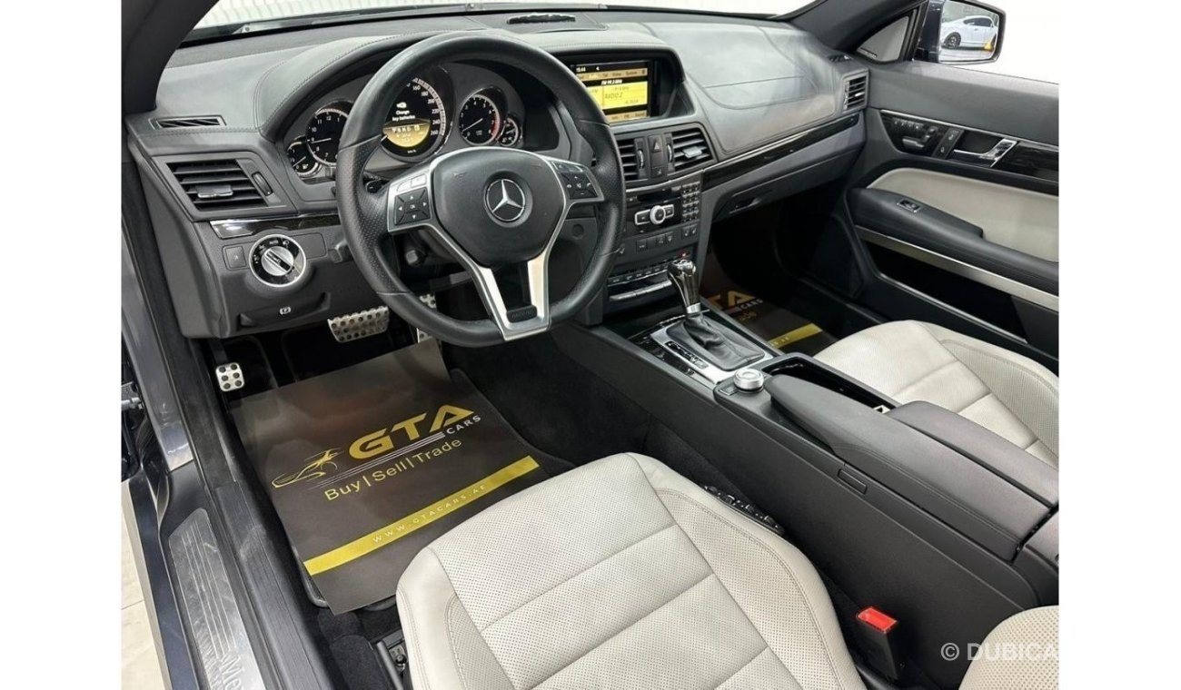 مرسيدس بنز E 500 Std 2012 Mercedes Benz E500 AMG Coupe, Service History, Excellent Condition