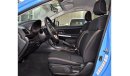 Subaru XV EXCELLENT DEAL for our Subaru XV AWD 2017 Model!! in Blue Color! GCC Specs