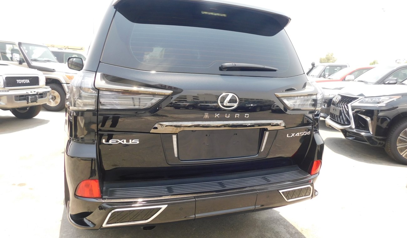 Lexus LX 450 D V8 4.5L TURBO DIESEL AUTOMATIC BLACK EDITION(ONLY ON SAHARA MOTORS)