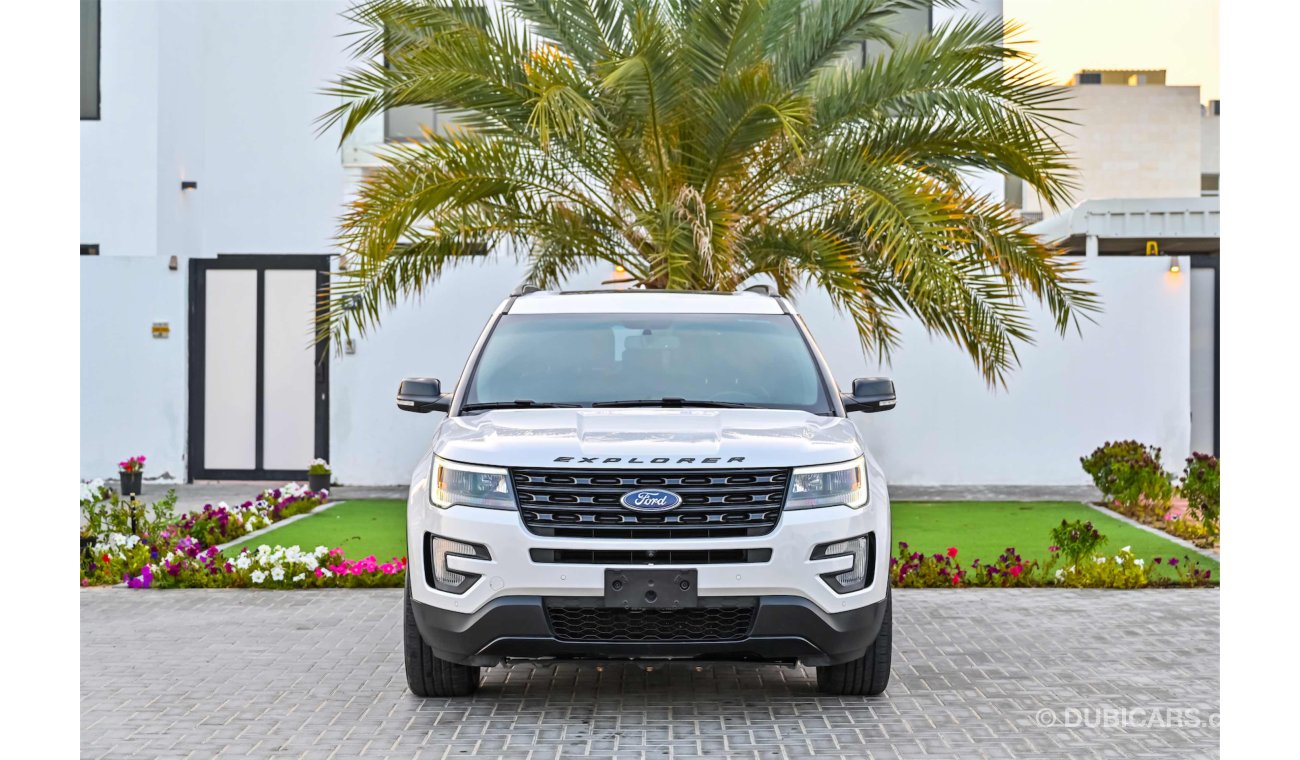 Ford Explorer AED 2,037 Per Month | 0% DP | Immaculate Condition with Full Service History