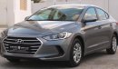 Hyundai Elantra Hyundai Elantra 2018 GCC, in excellent condition