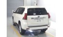 تويوتا برادو Right hand Japan NEW 2022 Toyota Prado 2.7cc petrol auto 7 seater with sunroof pearl white with beig