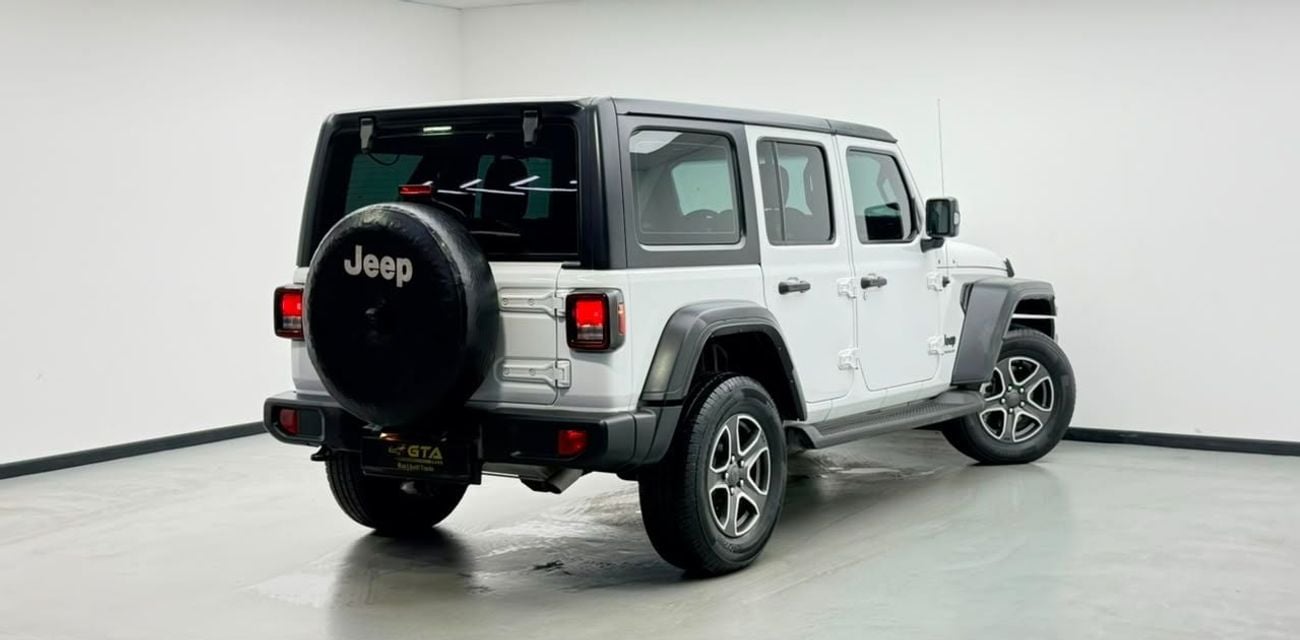 جيب رانجلر أنليميتد SPORT 2023 Jeep Wrangler Unlimited Sport, Warranty, Full Jeep Service History, Fully Loaded, GCC