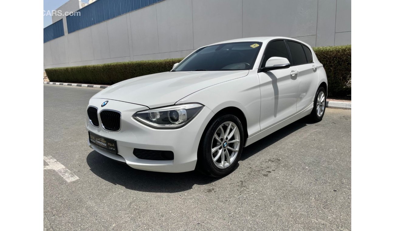 بي أم دبليو 116 BMW 116 2014 GCC  EXCELLENT CONDITION WITH TWO KEYS