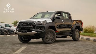 Toyota Hilux GR Sport 4.0L V6 | FULL OPTION  | 360 CAMERA | Paddle Shifters | Widebody | Attitude Black |