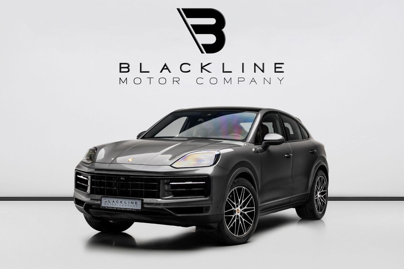 Porsche Cayenne Base Coupe 2025 Porsche Cayenne Coupe, March 2027 Porsche Warranty, Low KMs, GCC