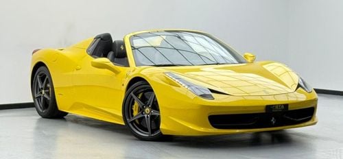 Ferrari 458 Spider 2012 Ferrari 458 Spider ,Al Tayer Service History ,Excellent Condition ,GCC Specs
