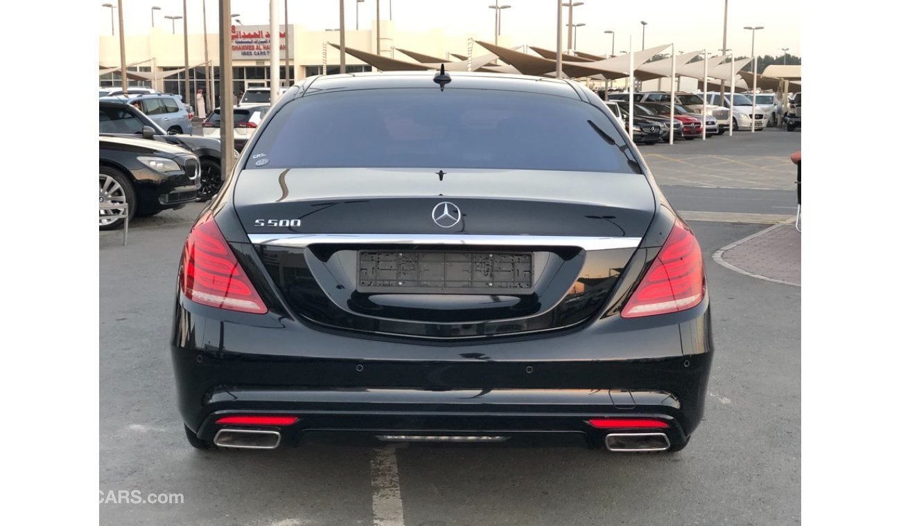 Mercedes-Benz S 500 Mercedes Benz S500 model 2015 GCC car prefect condition full option  panoramic roof leather seats ba