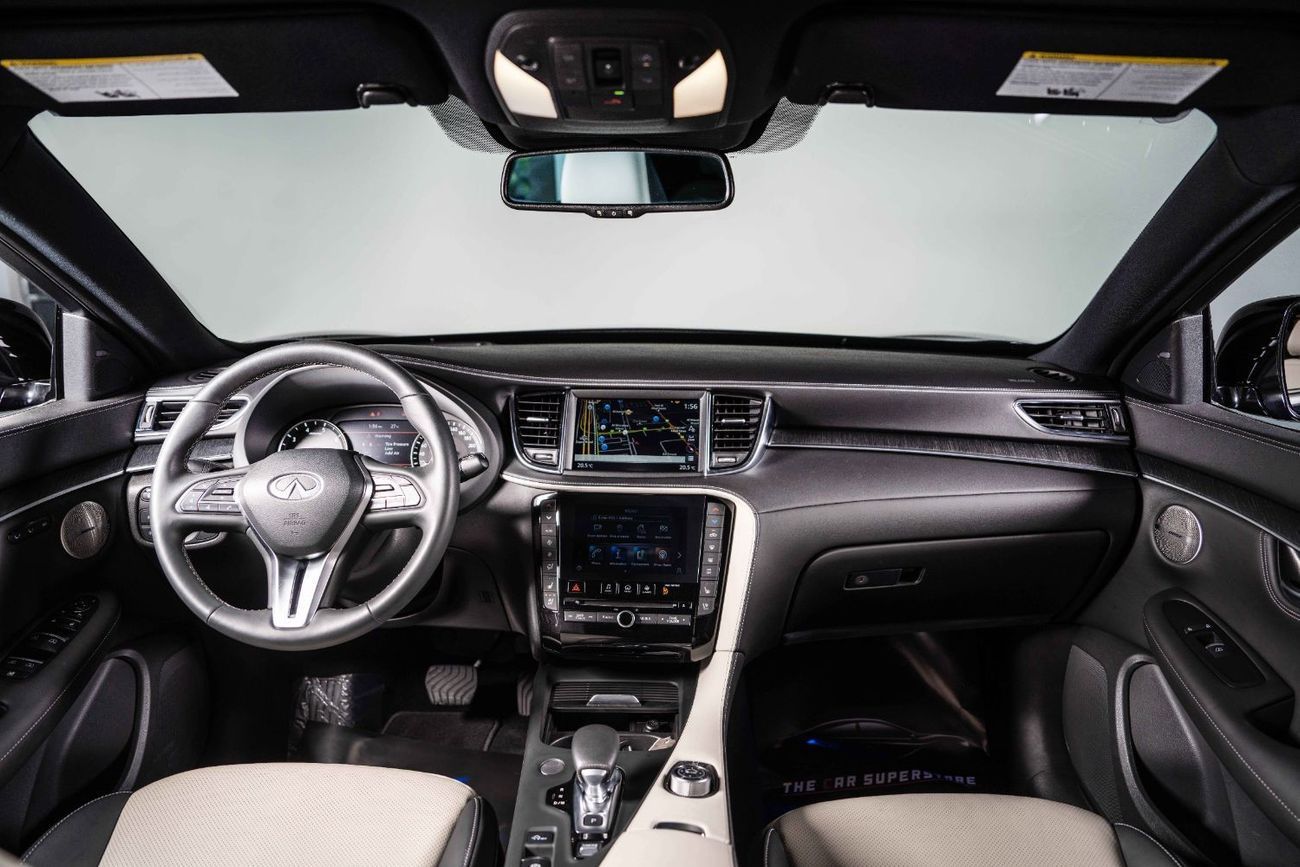 إنفينيتي QX55 2022 - INFINITI QX55 - SENSORY - FULL OPTION - GCC - AGENCY WARRANTY UNTIL 2027 - SERVICE CONTRACT