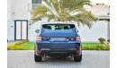 Land Rover Range Rover Sport Stunning V6 Supercharged - AED 4,876 - 0% DP