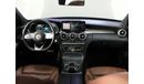 Mercedes-Benz C 200 Avantgarde GCC UNDER GERGASH WARRANTY
