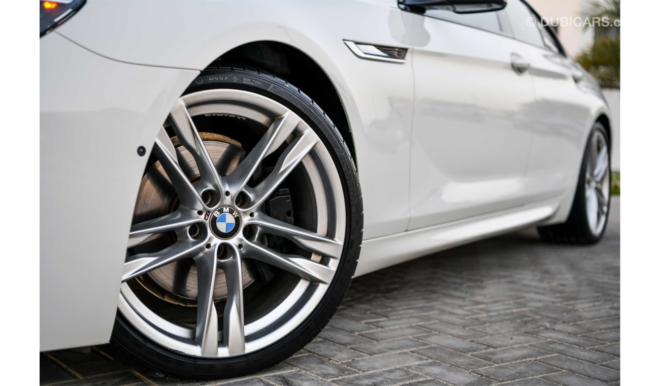 BMW 650i i M-kit Twin Turbo - 2 Y Warranty - GCC - AED 2,089 PER MONTH - 0% DOWNPAYMENT