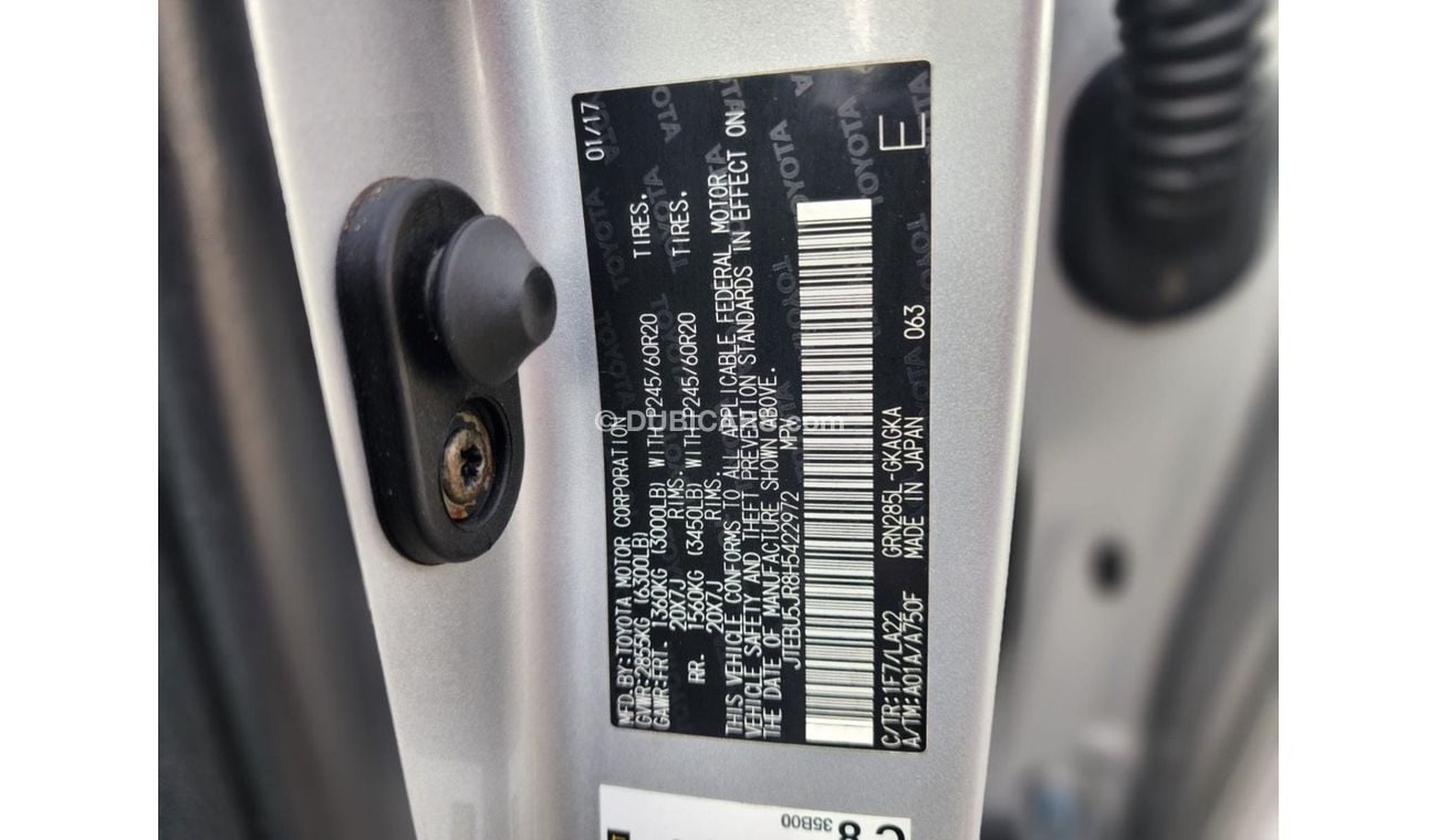 Toyota 4Runner TOYOTA 4RUNNER 2017 MODEL FULL OPTION