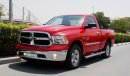 رام 1500 BRAND NEW 2016 1500 SLT SINGLE CAB 4X4 GCC WITH 3 YEARS OR 60000 KM AT THE DEALER - DSS OFFER