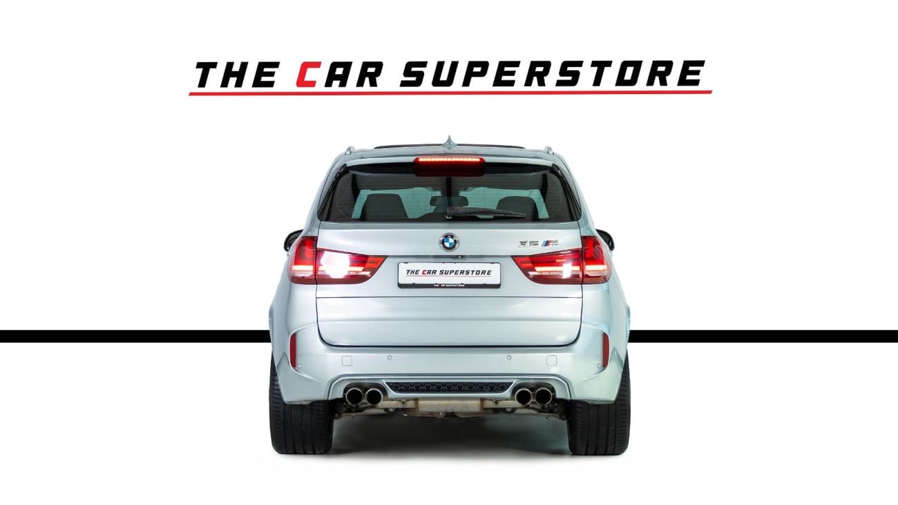 BMW X5M Std 4.4L GCC-AGMC Full Service History-Silverstone Metallic Paint-High Gloss black Rims