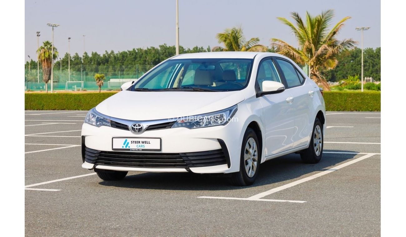 Toyota Corolla 2019 | 4dr Sedan 1.6L 4cyl Petrol A/T RWD - GCC Specs - Book now