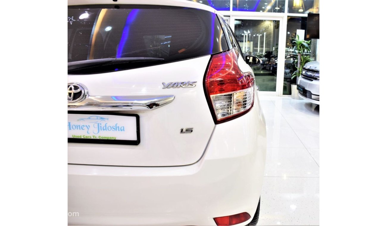 Toyota Yaris SE+ 1.5 2015 Gcc Specs